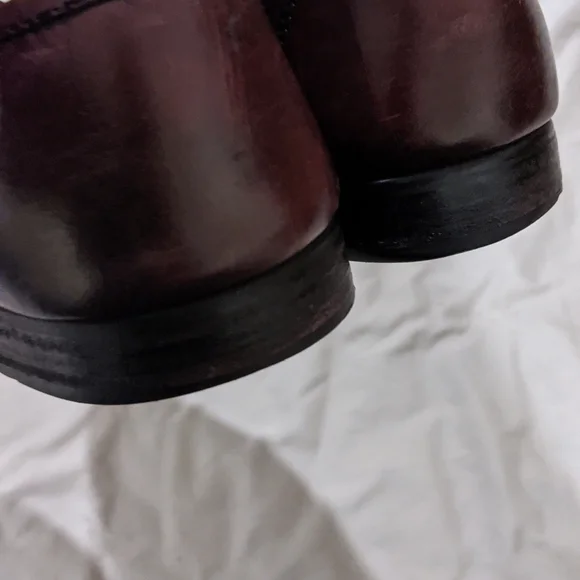 Florsheim burgundy size 9D slip on shoes - Picture 4 of 4